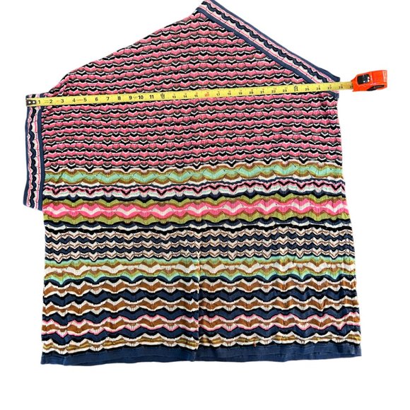 NWOT M Missoni 1 Shoulder  Multi-Colored Tunic top Size 40 (Italian) Size 4 US - Picture 8 of 10